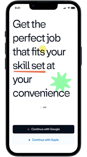 Ezat-Jobs App Screens