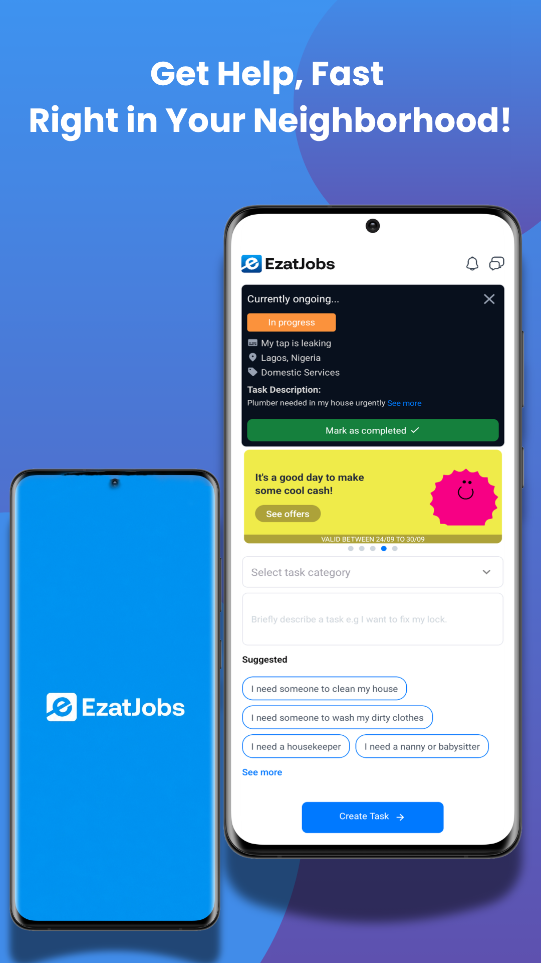 EzatJobs app features